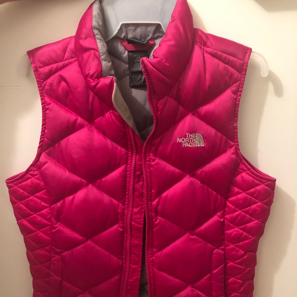 Girls L North Face Vest